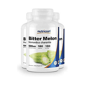 Nutricost Bitter Melon 600mg, 180 Capsules