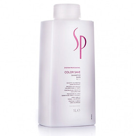 Dầu gội giữ màu tóc nhuộm Wella SP System Professional Color Save Shampoo 1000ml