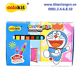 Sáp dầu 12 màu Colokit Doraemon OP-C07/DO