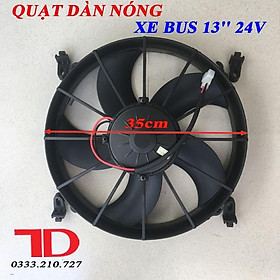 Mua Quạt dàn nóng Xe Bus 13 inch 24V 120W cánh đẩy JKH261PH