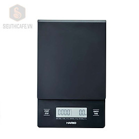 Cân điện tử Hario V60 VSTN - 2000B Digital timer Drip scale mới 2021 [Hàng chính hãng]