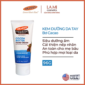 Kem dưỡng da tay Bơ Cacao đậm đặc dành cho da khô, sần Palmer's 96g