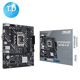 Hình ảnh Mainboard Asus H610M K D4 (Socket 1700, HDMI+VGA DDR4 M2) - Hàng chính hãng Viết Sơn phân phối