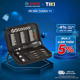 Mua Bộ Vặn Vít Đa Năng 38 Món Bosch – 2607019506 (Hộp Đen)