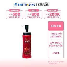 Dầu gội cao cấp Hàn Quốc Kerasys Oriental Premium (Giảm gãy rụng, kích tích mọc tóc) 470ml