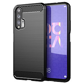 Ốp Lưng Chống Sốc Vân Cabon Dành Cho Điện Thoại Huawei Nova 5T