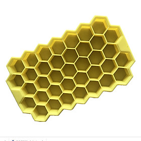 Khuôn silicon làm thạch, rau câu, socola, kẹo 37 ô hình tổ ong