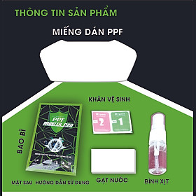 Miếng Dán PPF Bảo Vệ Mặt Đồng Hồ Xe Vario 2016 - 2017 - Vario 2018 - 2023 125, 150 , 160 | Chất Liệu Film PPF