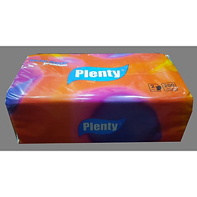 Khăn Giấy Rút Plenty, 2 Lớp 200 Tờ gói