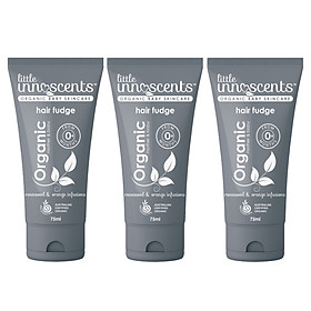 Bộ 3 tuýp Gel Tạo Kiểu Tóc Organic - Little Innoscents Organic Hair Fudge