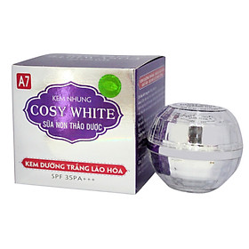 Kem dưỡng trắng-ngừa lão hóa-giữ ẩm-se khít lỗ chân lông Cosy White A7 30g