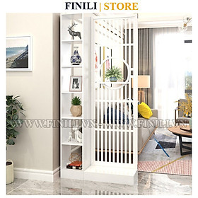 Mua Vách ngăn trang trí FINILI phòng khách hiện đại kết hợp tủ kệ FNLO123