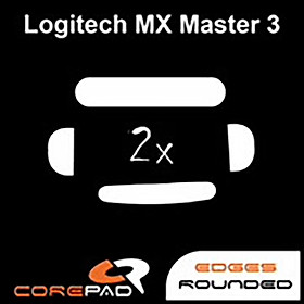 Mua Feet chuột PTFE Corepad Skatez Logitech MX Master 3 / Logitech MX Master 3S - 2 Bộ - Hàng Chính Hãng