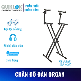 Chân đàn Organ QUIK LOK T 22 BK phụ kiện đàn Organ Keyboard