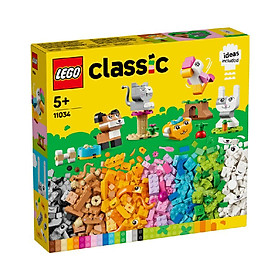 Đồ Chơi Lắp Ráp Bộ Gạch Sáng Tạo Chủ Đề Động Vật LEGO CLASSIC 11034