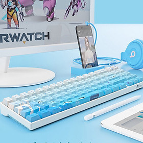 Bàn Phím Cơ Không Dây RK71 Phiên Bản Giới Hạn Nhiều Hoạ Tiết. Keycap PBT, công nghệ in Dye Sub. - Chính hãng Royal Kludge. Đủ màu sắc và Switch.
