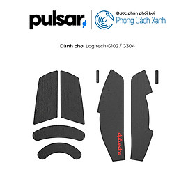 Mua Miếng dán chống trượt Pulsar Supergrip - Grip Tape Precut dành cho Logitech G304 / G102 - Hàng Chính Hãng
