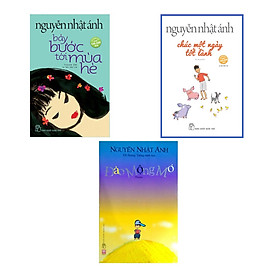 Combo Truyện Bán Chạy Nhất Của Nguyễn Nhật Ánh: Bảy Bước Tới Mùa Hè + Đảo Mộng Mơ + Chúc Một Ngày Tốt Lành (3 cuốn/ Tặng kèm bookmark Happy Life)