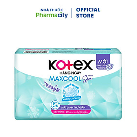 Băng vệ sinh hàng ngày Kotex Cool (20 miếng)