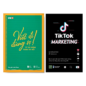 Combo 2 Cuốn: Viết Đi Đừng Sợ + Tiktok Marketing