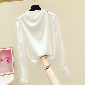 ÁO SƠ MI SANG TRỌNG ĐÍNH VAI CƯỜM