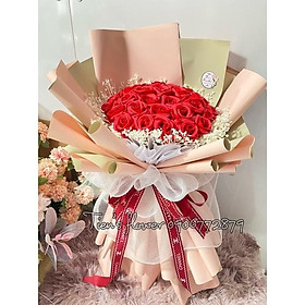 Mua Quà sinh nhật dành cho bó hoa sáp 39b kèm hoa bi khô