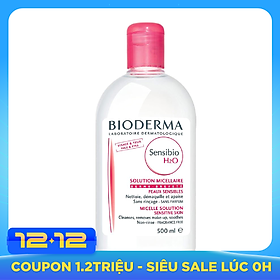 Nước Tẩy Trang Bioderma Hồng Dành Cho Da Nhạy Cảm
