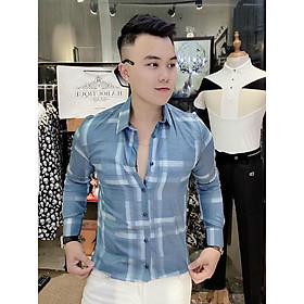 ÁO SƠ MI NAM 3D,KẺ VUÔNG,NHIỀU MÀU SẮC HOT NHẤT 2021 TRANG NEMO 36 FASHION