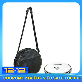 Combo Trống Lắc Tay Và Bao Đựng Lục Lạc Gõ Bo Tambourine Yamaha CB-MT6-102A - Trắng