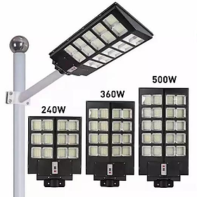 Mua Đèn Đường Năng Lượng Mặt Trời Liền Thể 2 Cánh 360W   có điều khiển từ xa  chống nước đạt chuẩn IP65