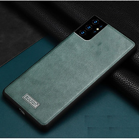 Ốp lưng Samsung Galaxy S21/ S21 Plus/ S21 Ultra chính hãng SULADA dạng da mềm