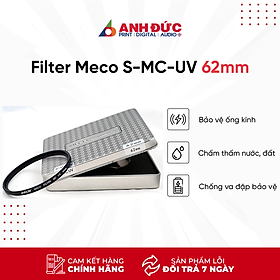 Mua Kính lọc Filter MECO S-MC-UV 62mm Chất Lượng Cao Của Mỹ