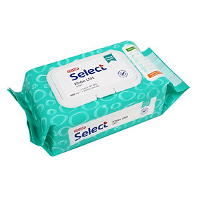 [Chỉ giao HCM] Khăn ướt kháng khuẩn Co.op Select 100 miếng - 3493892