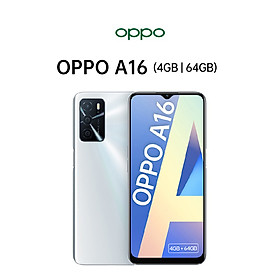 Điện Thoại Oppo A16 (4GB/64G), Thiết kế hiện đại, vẻ ngoài cá tính