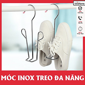 Móc Phơi Giày, Treo Giày Inox 304, Móc Phơi Đồ Đa Năng Cao Cấp Không Gỉ Siêu Bền
