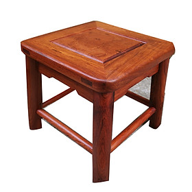 Ghế gỗ vuông, ghế nhi, ghế đẩu gỗ hương cao cấp tự nhiên thân thiện với môi trường