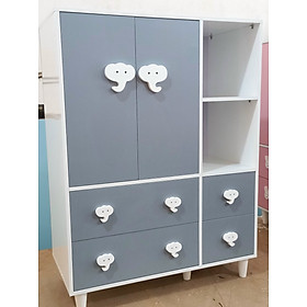 Mua Tủ trẻ em  tủ đựng đồ cho bé gỗ MDF phủ melamine kích thước 90x120cm