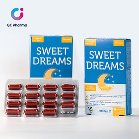 Viên uống thảo dược Sweet Dream giúp ngủ ngon Hộp 30 viên - Nhập khẩu chính hãng Châu Âu - nhathuocdrtam