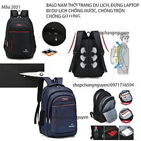 BALO LAPTOP HỌC SINH ĐI DU LỊCH MẪU MỚI 2021 CHỐNG NƯỚC THỜI TRANG NAM CHẤT LƯỢNG