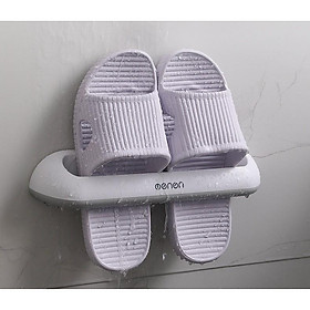 Kệ Để Giày Dép Thanh Phơi Treo Khăn Đa Năng Dán Tường Không Cần Khoan Vít Hiện Đại Chất liệu Nhựa Cao Cấp ABS