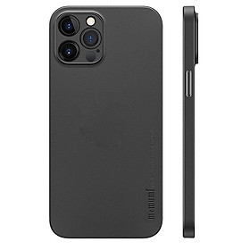 Ốp lưng nhám cho iPhone 12 Pro (6.1 inch) siêu mỏng 0.3mm hiệu Memumi ( có gờ bảo vệ camera, chống trầy, chống bụi) - Hàng nhập khẩu