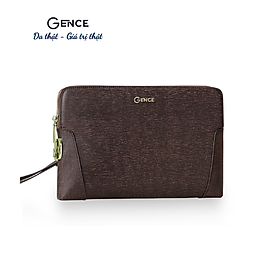 Clutch Cầm Tay Nam Gence Da Bò Saffiano CK11