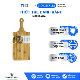 Mua Thớt tre đánh rãnh Moriitalia 380mm x 160mm x15 mm - THOT00012041 - Hàng chính hãng