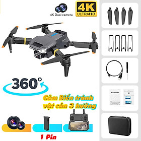Mua Flycam E88 máy bay điều khiển từ xa camera kép Quadcopter UAV Với Bản Nâng Cấp 720P / 1080P / 4K HD FPV GPS WiFi - Hàng Chính Hãng