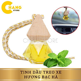  Tinh dầu treo xe hơi hương bạc hà 100% tự nhiên an toàn tuyệt đối