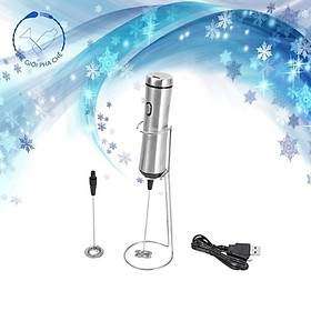 Mua Máy Đánh Bọt Cafe Sạc USB Cao Cấp Có Giá Đỡ Tiện Dụng