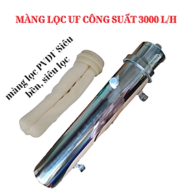 Mua MÀNG LỌC UF CÔNG SUẤT 3000 Lít/h  2000 Lít/h (chọn phân loại hàng khi mua) - LOẠI RUỘT PVDF ĐỘ BỀN CAO  có thể tái sử dụng
