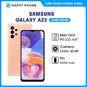 Điện thoại Samsung Galaxy A23 (4GB/128GB) - Hàng chính hãng - Đã kích hoạt bảo hành điện tử