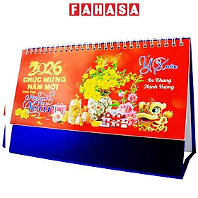 Lịch Để Bàn Chữ A - Ý Xuân - NST 78A