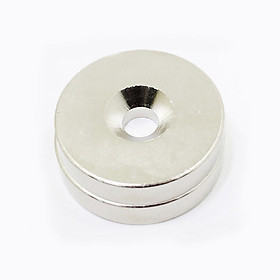Mua Bộ 2 Viên Nam Châm Đất Hiếm Tròn 15x3mm Có Lỗ ( Từ Tính Hút Cực Mạnh)